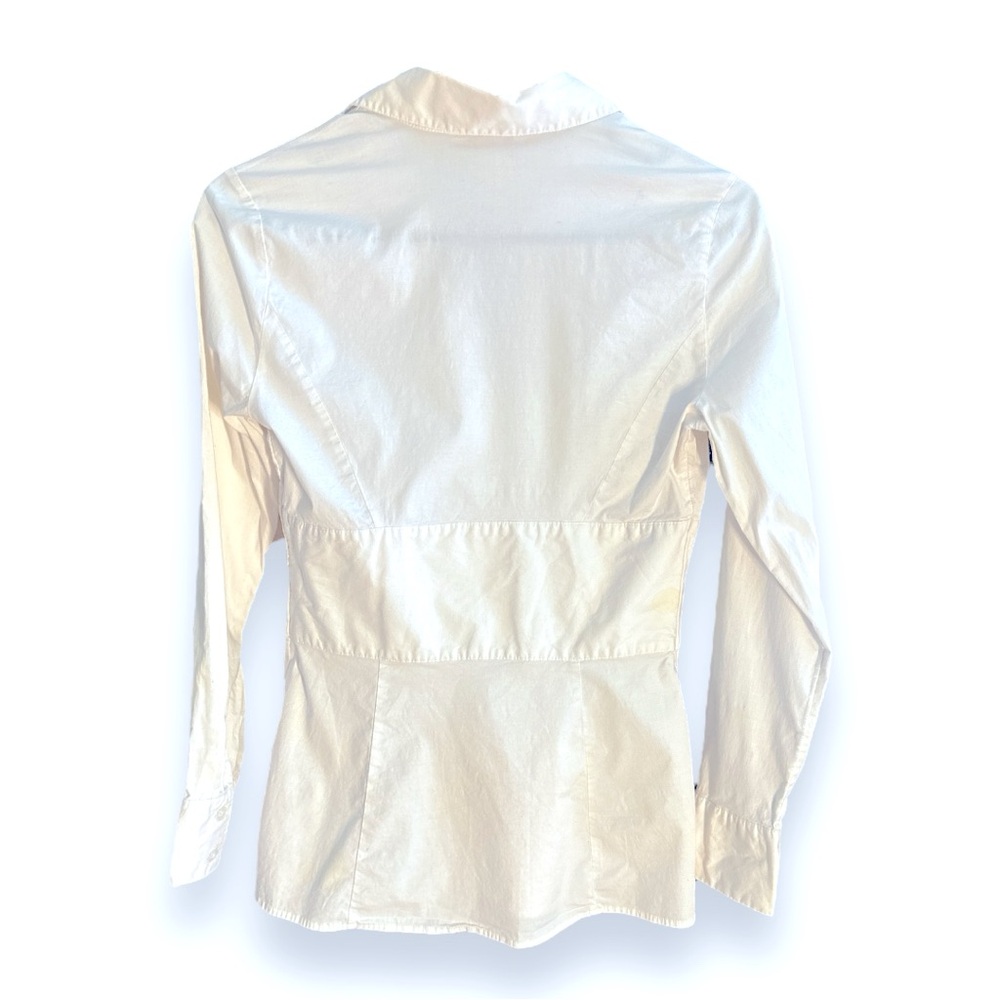 WH | BM White Button Down Shirt, size S - Picture 2 of 6